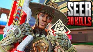 INSANE Seer 30 KILLS and 5,655 Damage Apex Legends Gameplay Season 20