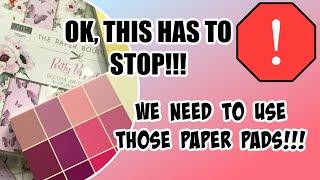 USE up those paper pads!! MINIMAL SUPPLIES NEEDED!!