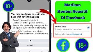 Cara Mematikan Konten Sensitif Di Facebook (Update Baru) |  Pengaturan Konten Sensitif Facebook