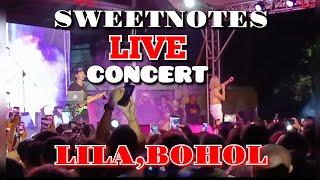 Sweetnotes Live concert - Lila,Bohol