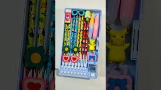 BTS Mini Jumbo Pencil Case With Ultimate Pencil Lock #filling #stationery #pencilcase #backtoschool