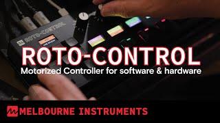 Melbourne Instruments ROTO-CONTROL: Motorized MIDI Controller for Software and Hardware