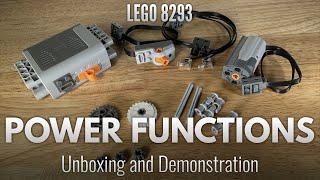 LEGO Power Functions set 8293: Unbox and Demonstration