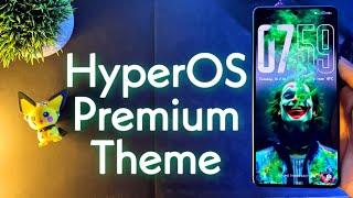 HyperOS Premium Theme For Any Xiaomi Devices | New Anime System Ui | #hyperos #hyperos2