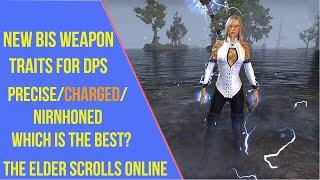 ESO New Best Weapon Traits for DPS - Scions of Ithelia  and Update 41