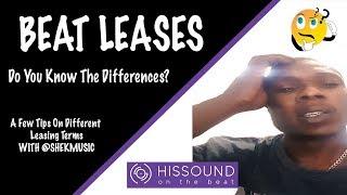 Exclusive, Non-Exclusive Beat Lease Contracts. Whats the Difference?