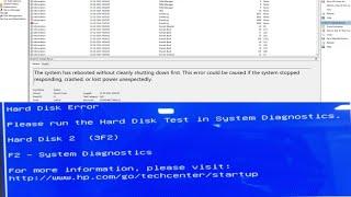 Fix The system has rebooted without cleanly shutting down first error on Windows 10 l hdd error