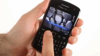 BlackBerry Curve 9360 user interface demo