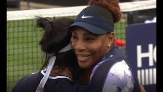 Ons Jabeur EPIC drop shot makes Serena Williams SPEECHLESS   (WTA Eastbourne Doubles)