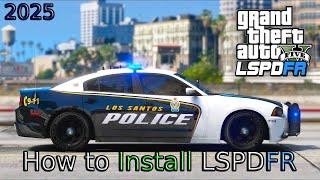 How To Install LSPDFR Plus Basic Requirements | GTA 5 | 2025 Tutorial