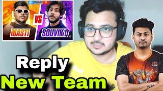 Hrishav Reply New Team  Masti Vs Souvik Matter  Someone Poke