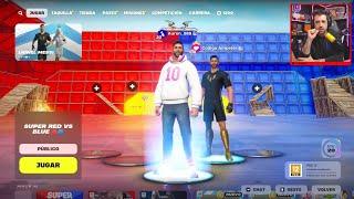 Auronplay Usa Una ¡ESTRATEGIA SECRETA para Dominar Red vs Blue! En Fornite