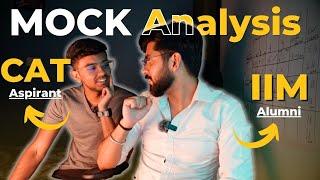 I Taught my Brother How To do MOCK ANALYSIS | CAT Mocks | CAT Aspirant ‍