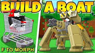 THIS CART MORPHS INTO A WEAPONIZED MECH! *INSANE* Build a Boat!