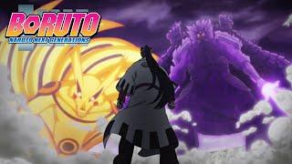 Kurama and Susano'o vs Jigen | Boruto: Naruto Next Generations