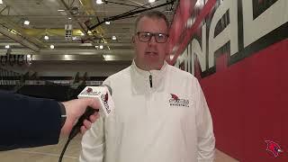 SVSU Men's Basketball HC Randy Baruth - Purdue Northwest Postgame Interview