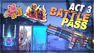 Act 3 Battle Pass Rewards (New Skins) | VALORANT Episode 2