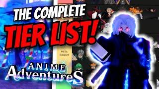 Ultimate Anime Adventures TIER LIST For CHRISTMAS UPDATE