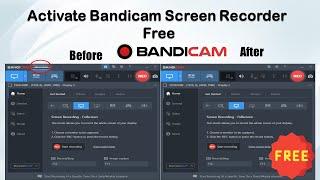 How to use Bandicam Screen Recorder with UNLIMITED TIME   #bandicam #screenrecorder
