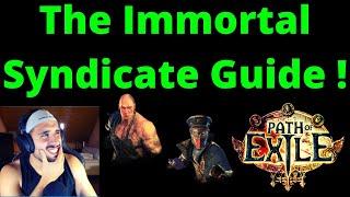 [Beginner's Guide] The Syndicate / Betrayal Guide on POE ! All about it !