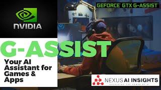 Introducing GeForce GTX G-Assist: Next-Level Gaming Performance