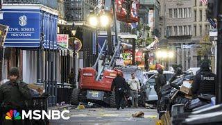 At least 10 killed after vehicle plows into New Orleans crowd