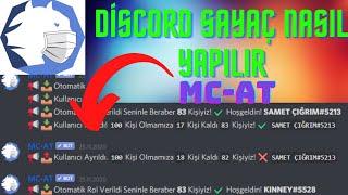 DİSCORD SAYAÇ NASIL YAPILIR? | MC-AT