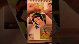 Snow White️ #snowwhite #disney #scrapbook #asmr #journal #scrapbooking #journaling #grid #aesthetic