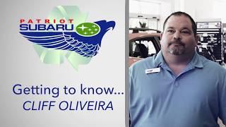 Meet Cliff Oliveira - Patriot Subaru of North Attleboro