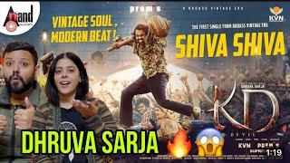 Shiva Shiva Song Promo Reaction | KD | KVN Production | Prem's | Dhruva Sarja | Arjun | Suprith |