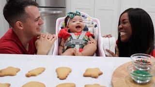 CHRISTMAS COOKIES WITH AVA GRACE!! || VLOGMAS DAY 7