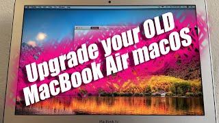 How to Update your Old MacBook Air to a NEW macOS 100% FREE