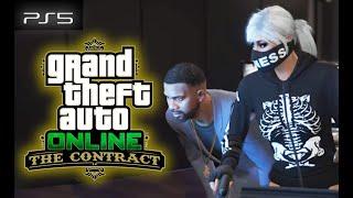 GTA V ONLINE!!! | PS5 | The Contract | Todas la misiones / CINEMÁTICAS  Película Completa