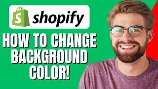 How To Change Background Color For Any Section On Shopify