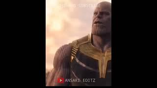 Thanos thug lifeedit by ANSARI EDITz #ironman #avengers #tonystark #shortsfeed #viral #1m #plzviral