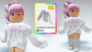 *HURRY* GET THIS FREE OVERSIZED SWEATER NOW 
