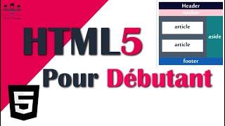 Les Balises HTML5 [header nav section article footer...] Darija