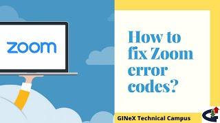 How to fix Zoom meeting error codes l Explained in Malayalam