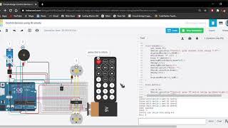 Circuit design | Control devices using IR remote | Tinkercad (Link in Description)