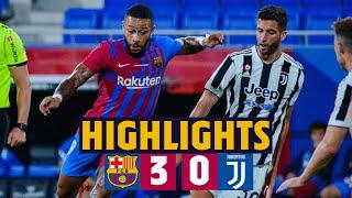 HIGHLIGHTS | Barça 3–0 Juventus | BARÇA WIN GAMPER TROPHY 