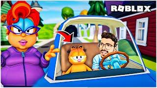 ROBLOX ESCAPE CRAZY CAT LADY OBBY! | Roblox | Maddy Telugu Gamer