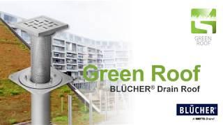 BLÜCHER Roof Drainage system - Green Roof