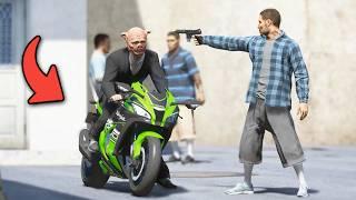 Stealing BIG BIKES sa mga Gang sa GTA 5