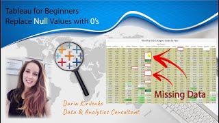Replace Null with 0 in Tableau