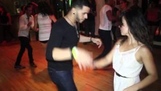 Ernesto Bulnes & Karel Flores Social Dancing at Salsa Union