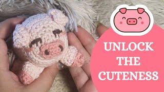 Pig Amigurumi Crochet Pattern   Beginner Crochet Tutorials