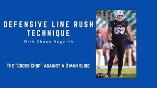 Defensive Line Rush Technique, the Cross Chop