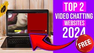 Top 2 FREE Random Video Chatting Websites | NEW OMEGLE ALTERNATIVES!! (2024)