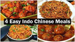 4 Quick & Easy Indo Chinese Recipes - Chinese Meal Recipes | Kanak's Kitchen