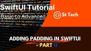 SwiftUI Tutorial | Adding Padding in SwiftUI View | Bangla Tutorial | Part #11